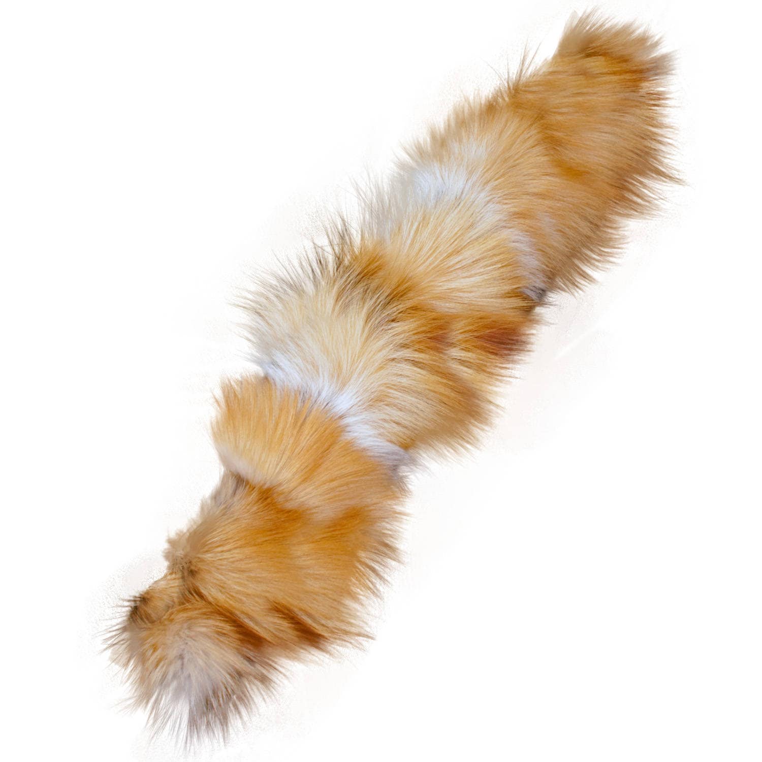 100%フォックスファー Glacier Wear Ranch Raised Red Fox Fur Ruff 28 Inches Fxx100