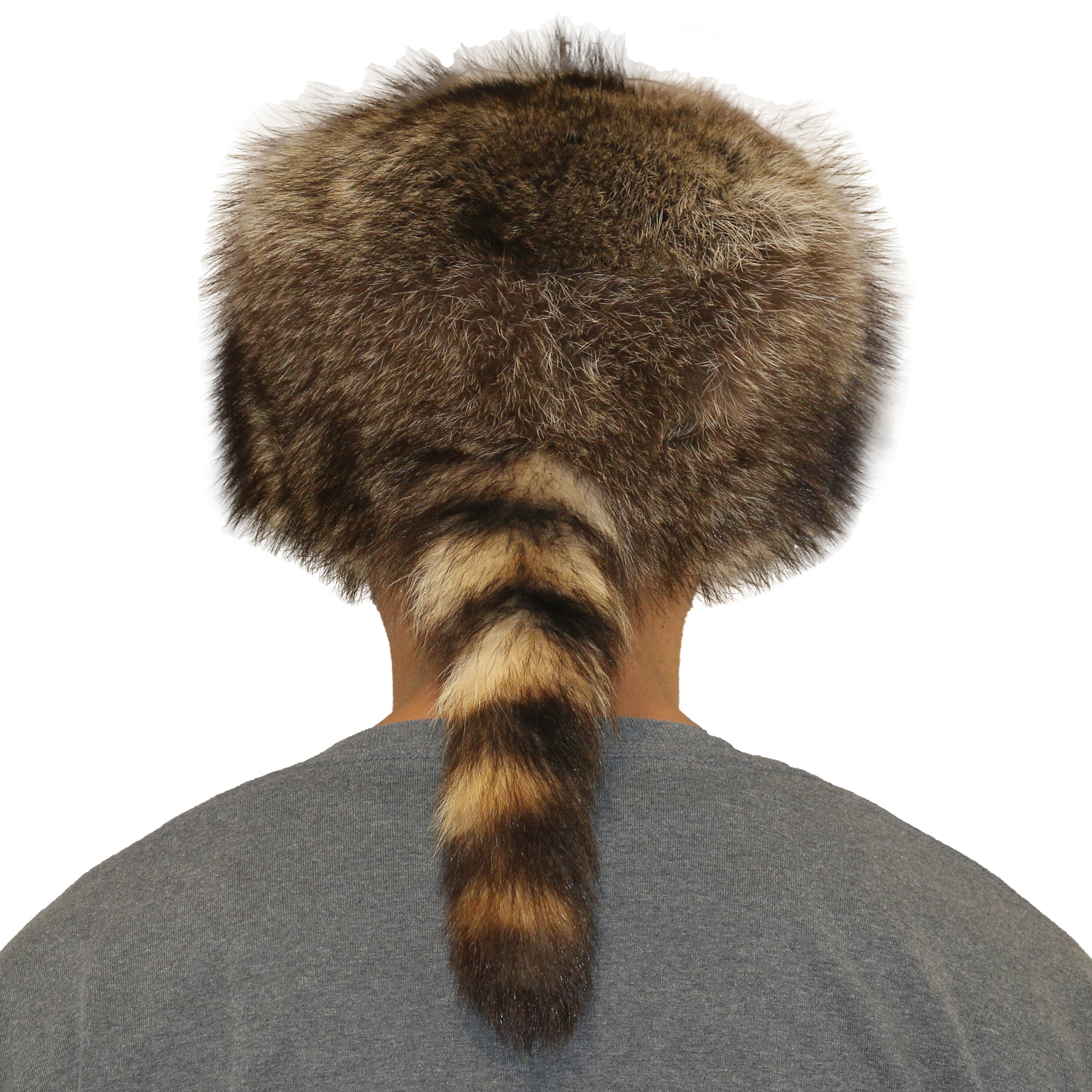 Sombrero de piel estilo mapache Boone hts1815 Etsy España