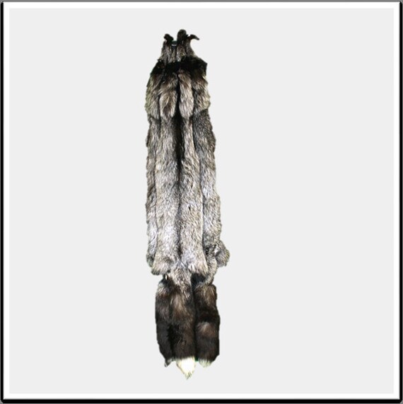 Glacier Wear Silver Fox Hide Pelt Fur Silver Label Quality | Etsy