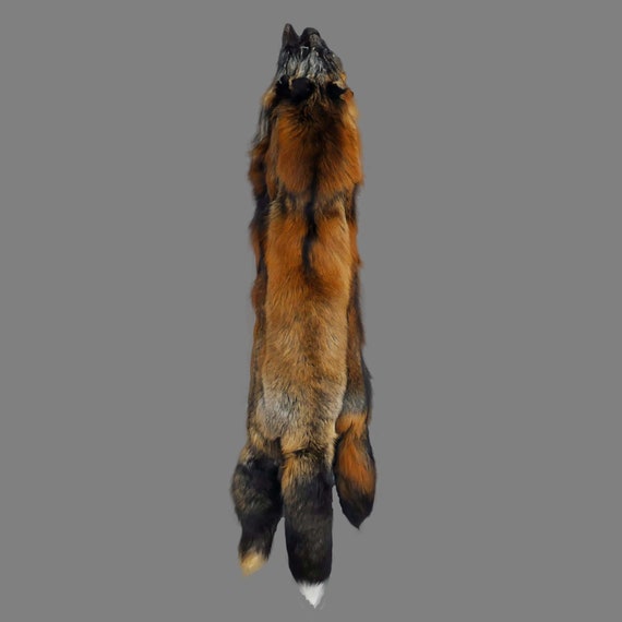 Glacier Wear Premium Label Gold Cross Fox Fur Pelt - Fxx9988 - Etsy