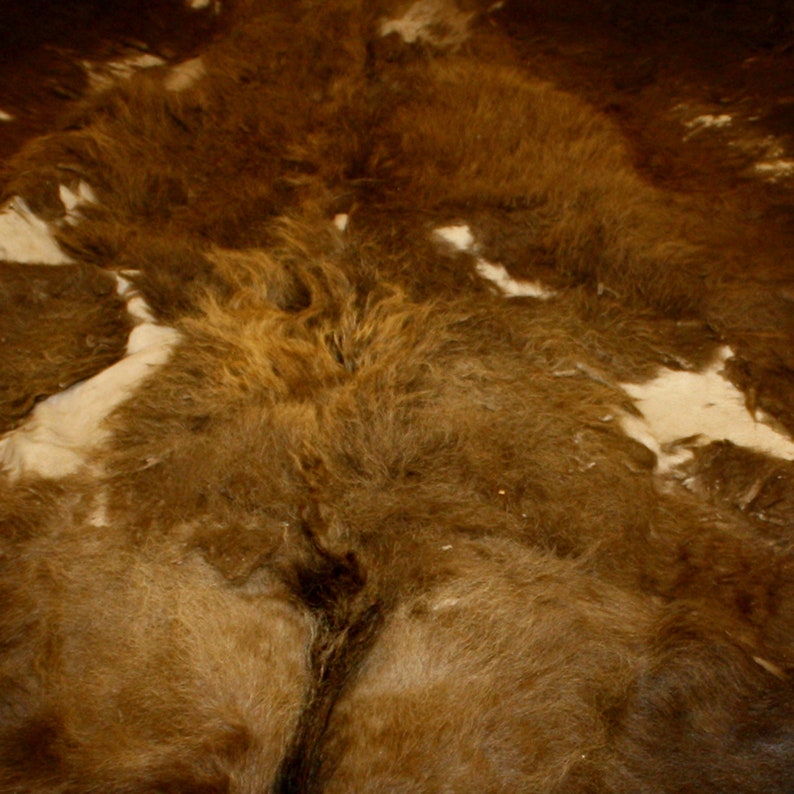 Glacier Wear Second Quality Buffalo Bison Robe Hide Rug #0975