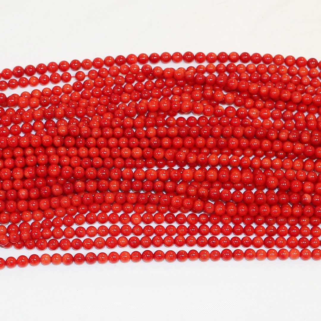 Genuine Coral Beads 1099 Etsy