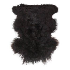 Glacier Wear Long Haired Chocolate Shearling - shp4079
