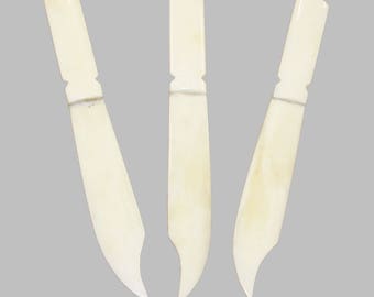 Glacier Wear Genuine Bone Carved Knife rbn-1601-1