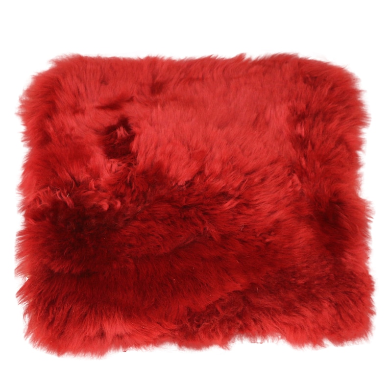 Glacier Wear Sheepskin Square Chair Cushion shp100 image 3