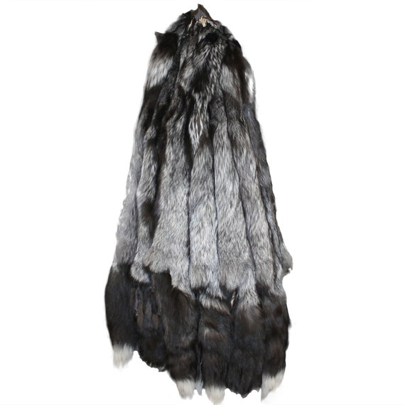 Glacier Wear Premium Label Silver Fox Fur Medium fxx8010 | Etsy