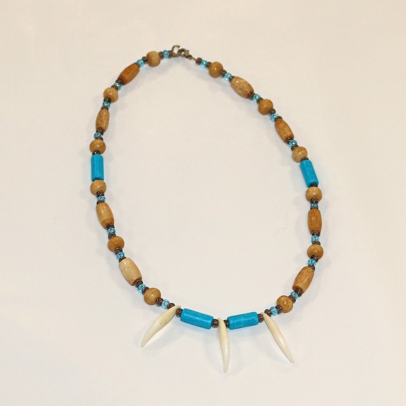 Genuine Fox Tooth Necklace 228B