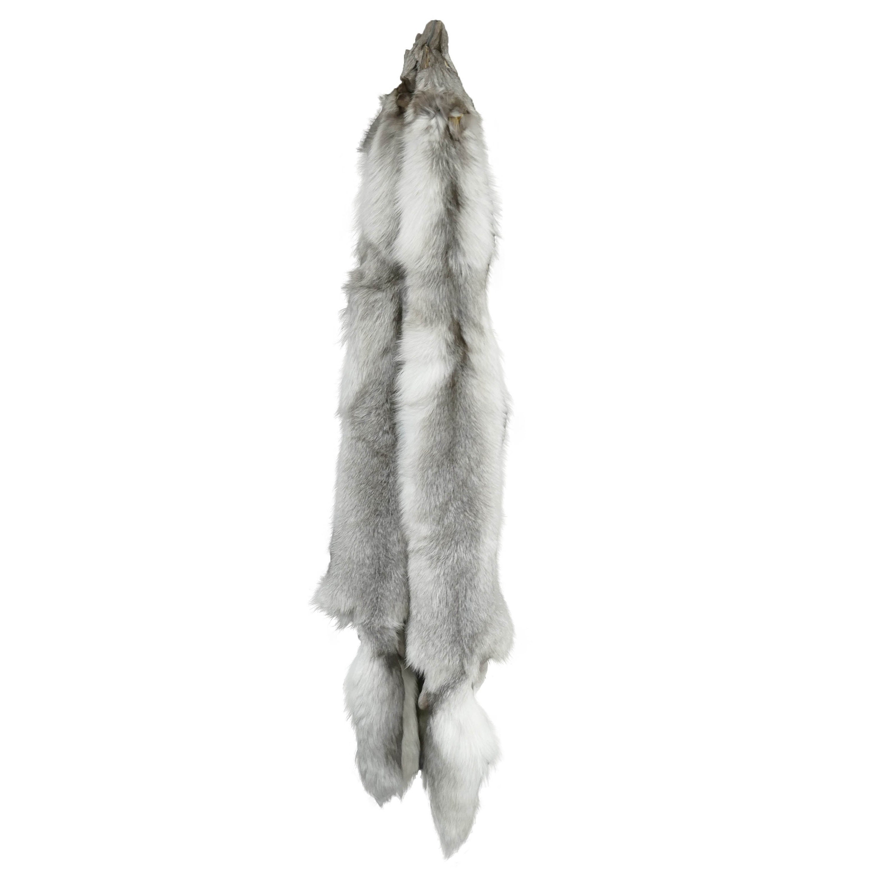 Glacier Wear Premium Label SAGA Sapphire Frost Fox Fur Pelt