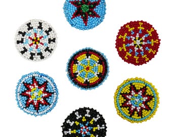 Glacier Wear 1" Beaded Rosettes - rst16001