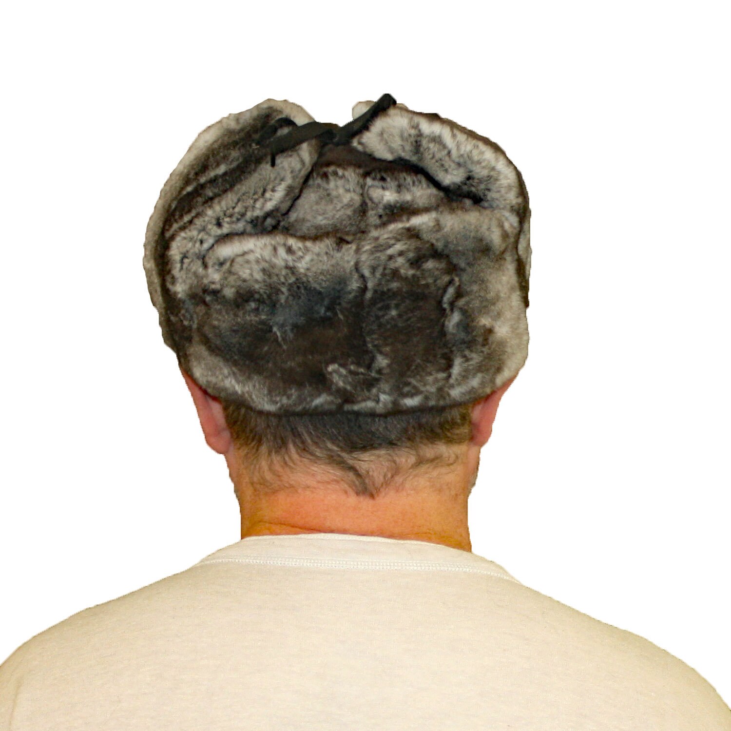 Chinchilla Rex Rabbit Fur Baseball Cap il_fullxfull.1704051695_2s9q.jpg main image 4