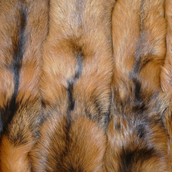 Glacier Wear Premium Label Gold Cross Fox Fur Pelt - Fxx9988 - Etsy