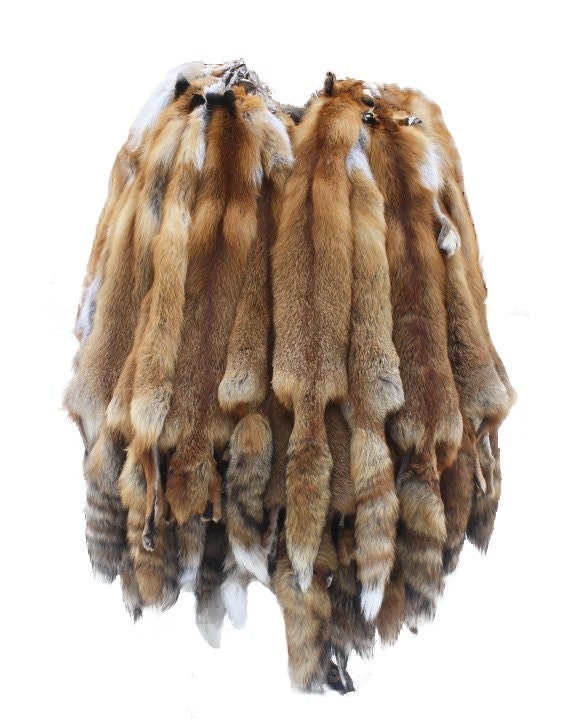 Glacier Wear Premium Label Siberian Red Fox Pelt Fxx7050 - Main Image