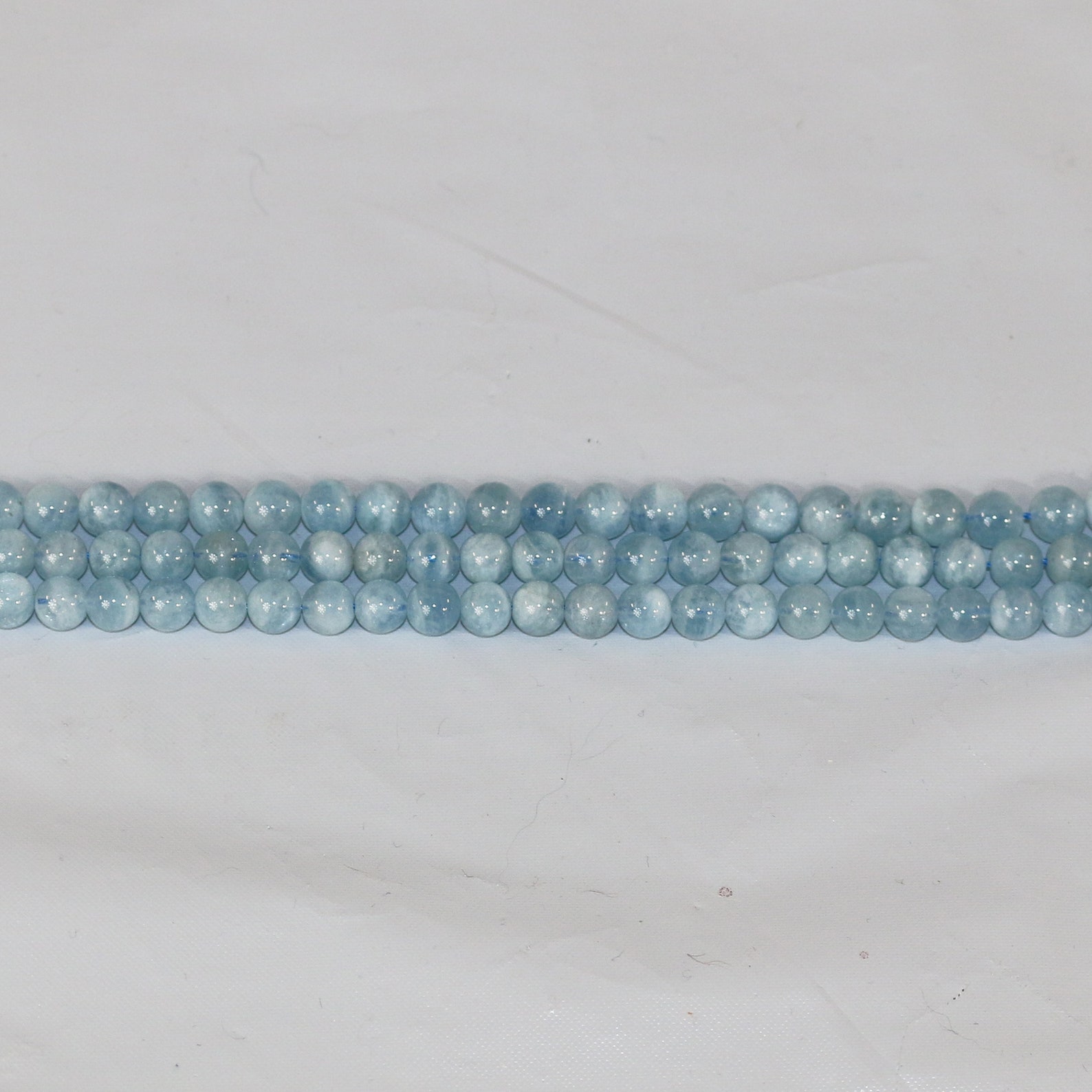 Genuine Aquamarine Beads 1035 Etsy