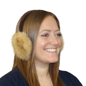 Glacier Wear Golden Sable Ear Muffs mff1251