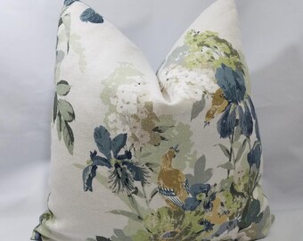 18/" Gris//OCRE GP /& J Baker Tissu Housse De Coussin Citrouilles