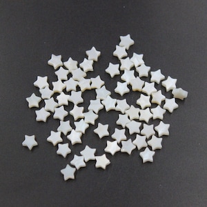 20 pcs chic beads  shell white star top quality