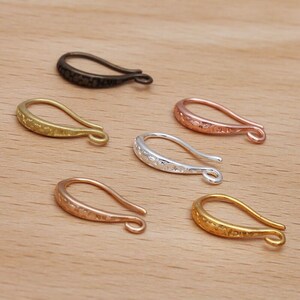Bulk 50 pcs Earwires, Leverback Earwires Earring Hooks Earring hoops
