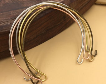 Bulk 10 pcs Bracelet Bangle connector chain Blanks brass base