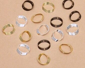 Bulk 200 pcs beads spacer bead-frame Brass base