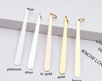 Bulk 100 pcs pendants charms water drop brass base