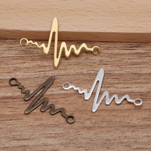 Bulk 50 pcs Pendant Charm Connector  Brass base  earrings charms top quality