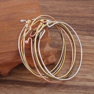 Bulk 20 pcs Bracelet Bangle connector chain Blanks brass base