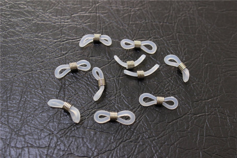 Sujeción de cadena para gafas de silicona, 19 mm de longitud. imagen 3
