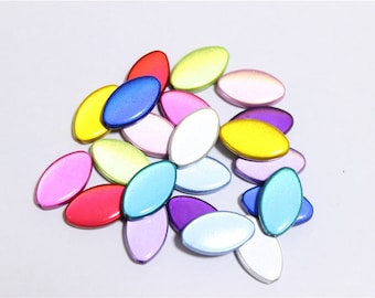 マジックミラクルシャトル マルチカラーアクリルビーズ 10個