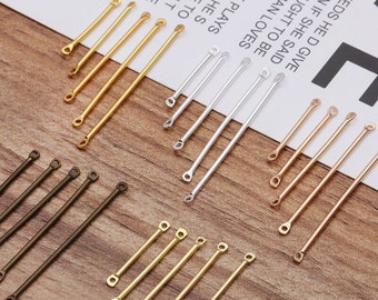 Bulk 200 pcs pendants connector stick  brass base for earrings