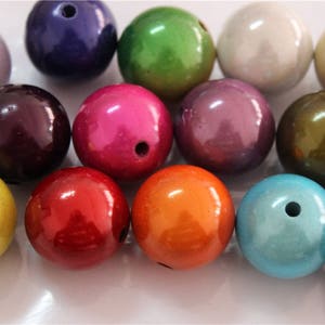 acrylic magic 3D miracle beads round  20mm colors option