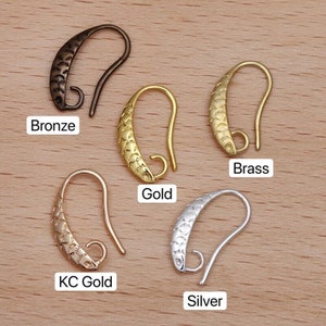 Bulk 100 pcs Earwires, Leverback Earwires Earring Hooks Earring hoops