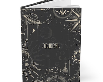 Celestial Sun & Moon Journal Hardcover