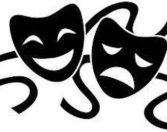 PDF Pattern - Theatre Masks