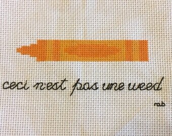 PDF Pattern -Vine Inspired - Not a Weed