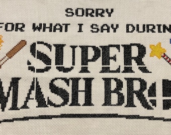 PDF PATTERN - Smash Bros. - I'm sorry