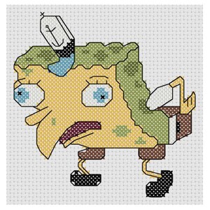 PDF Pattern - Mocking Spongebob - Etsy