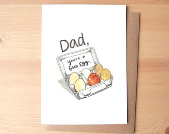 Papà, sei un bravo papà - Articoli di cancelleria per la festa del papà + busta