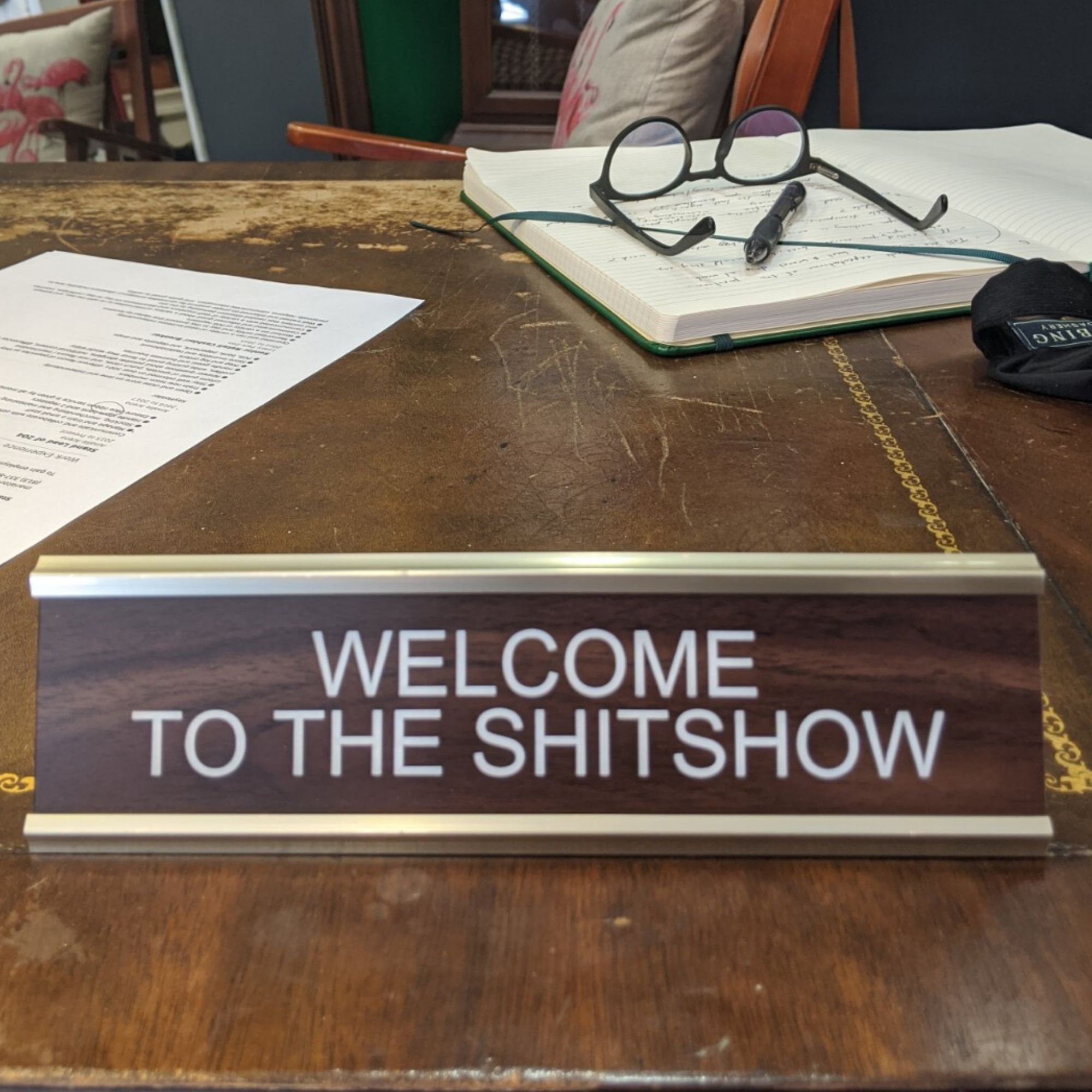 Funny Desk Name Plate for the office. Perfect Boss Gift or Etsy