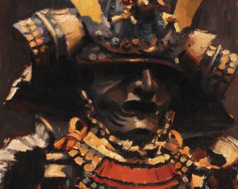 Samurái II - Impresión artística firmada por el shogun japonés (8x10)