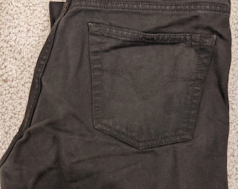 Pantalones vaqueros VERSACE Couture vintage de los años 90, pantalones vaqueros marrones, pantalones vaqueros de cintura alta, pantalones vaqueros de diseñador, pantalones vaqueros rectos 32/46, fabricados en Italia