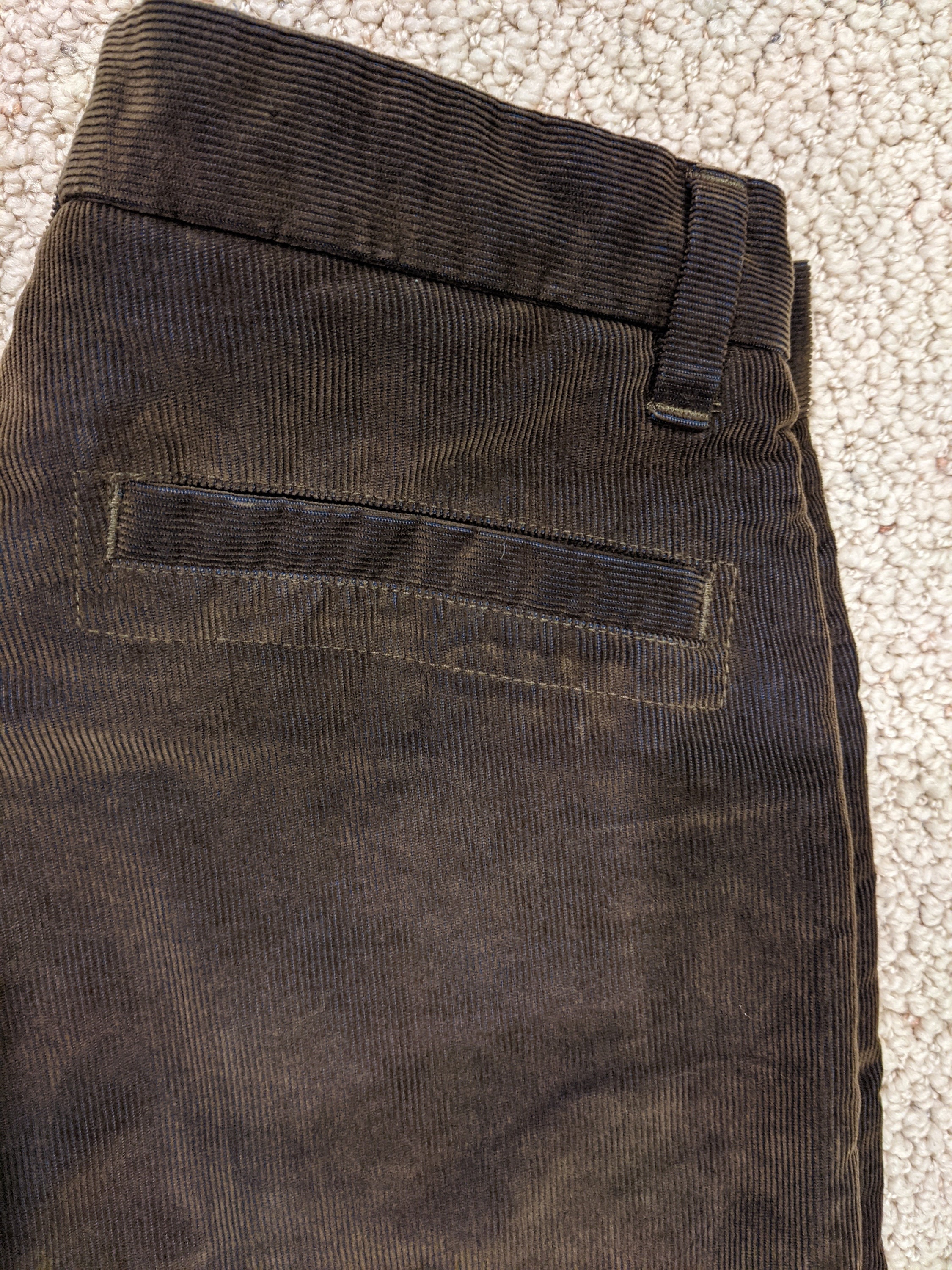 Armani Exchange Jeans Vintage 90's Corduroy Casual Pants