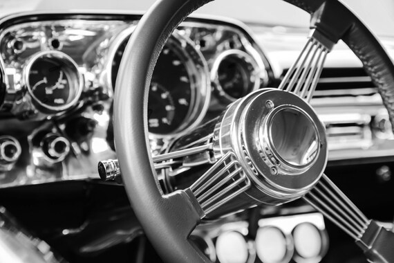 Corvette wall art home décor car photo vintage art truck | Etsy