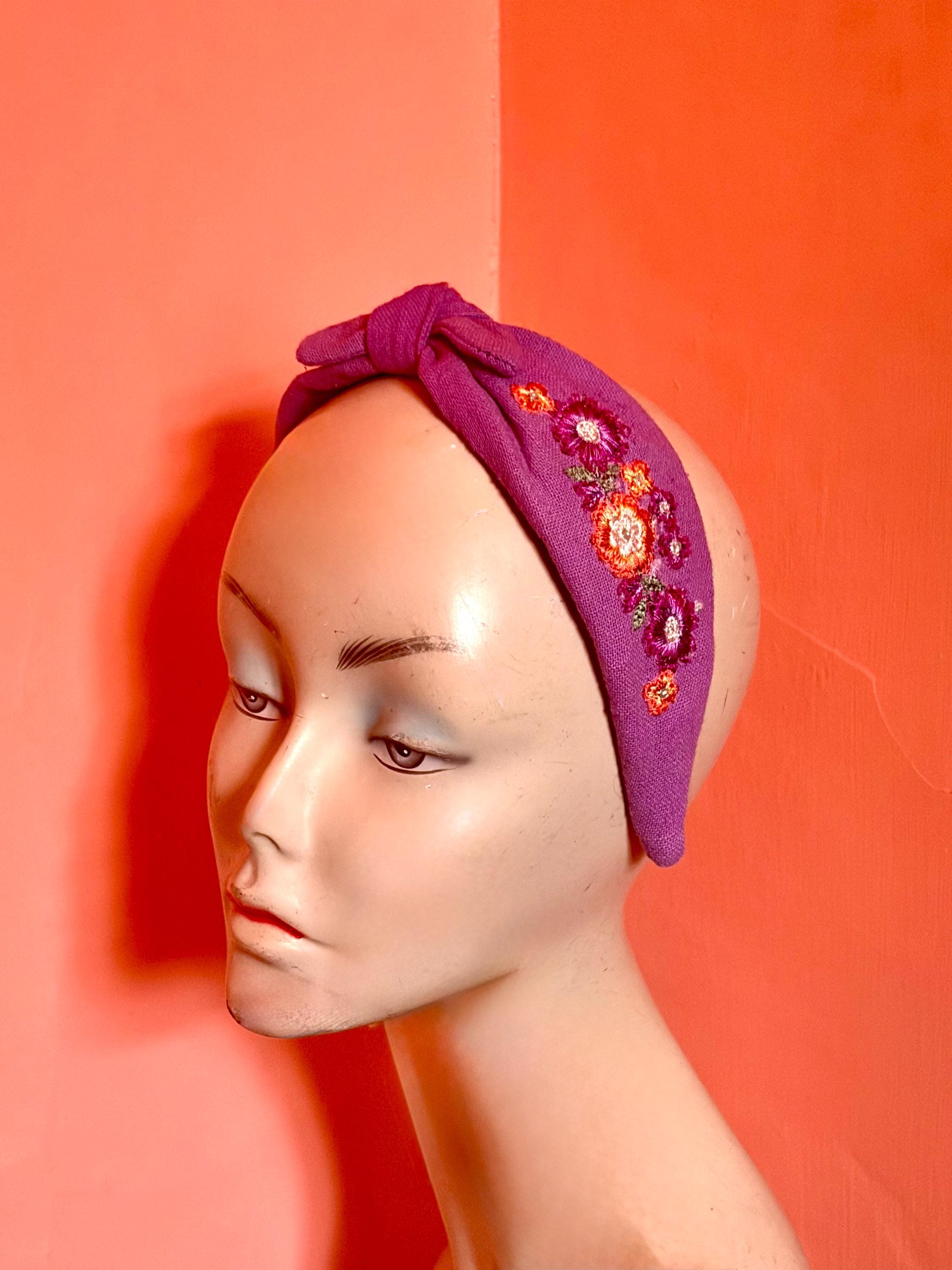 ⭐️ Allana Knotted Floral Boho Peasant Hipster Chic Hippie Farm Cottage Headband Amazon.com : Hanaive 4 Pcs Sunflower Hippie Floral Headband  main image 3