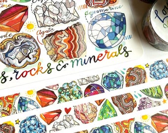 Gemstones Washi Tape.