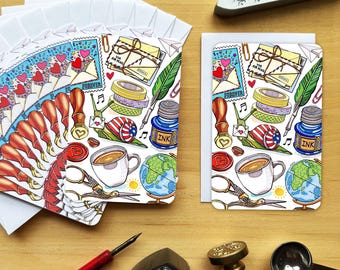 Snail Mail Mini-Notes.