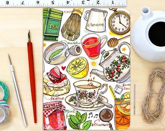 Tea notebook, Blank journal.