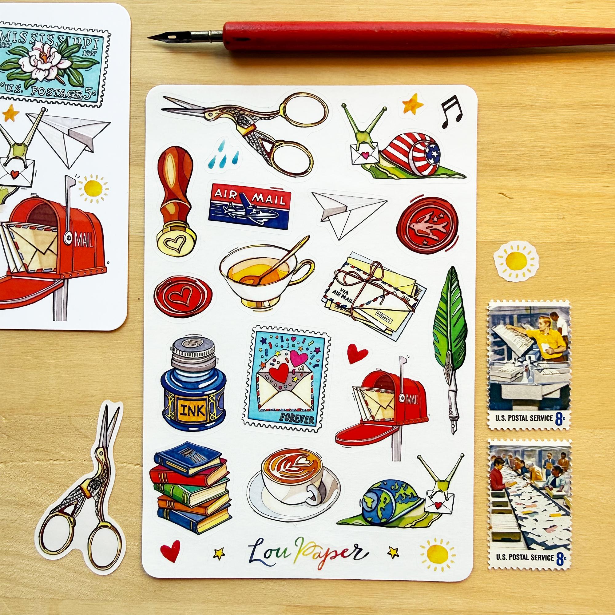 A6 Sticker - Etsy