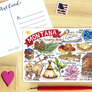 Montana postcard.