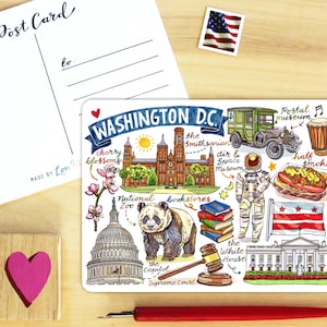 Washington DC postcard.