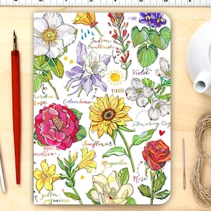 Flowers of North America notebook.